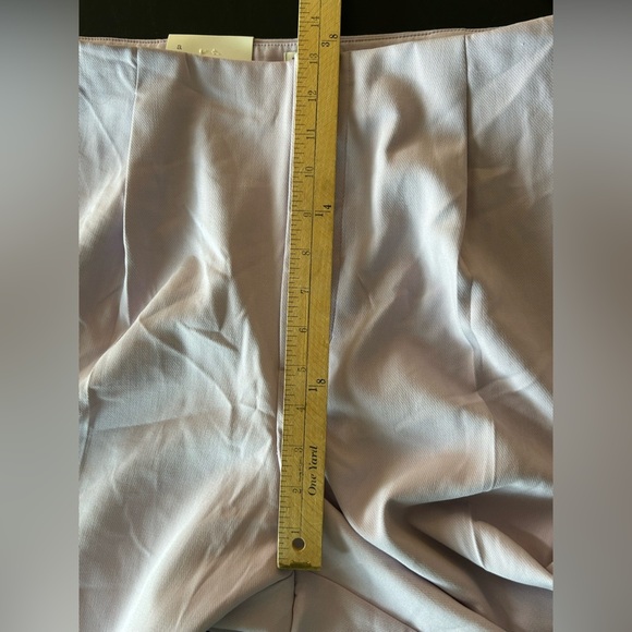 A New Day Tapered Leg High Rise Stretch Lilac Pants Size 17 Juniors New - Picture 13 of 14